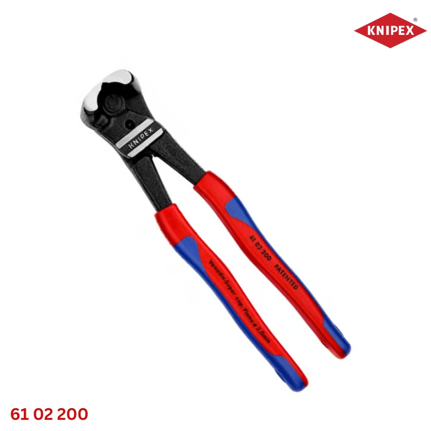 Knipex 61 02 200 Kìm Cắt Càng Cua Cộng Lực 200mm