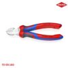 Knipex 70 05 160 Kìm Cắt Mũi Thon 160mm