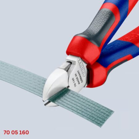 Knipex 70 05 160 Kìm Cắt Mũi Thon 160mm
