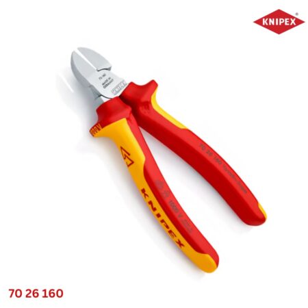 Knipex 70 26 160 Kìm Cắt Cách Điện 160mm