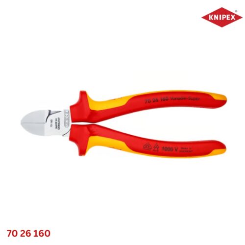 Knipex 70 26 160 Kìm Cắt Cách Điện 160mm