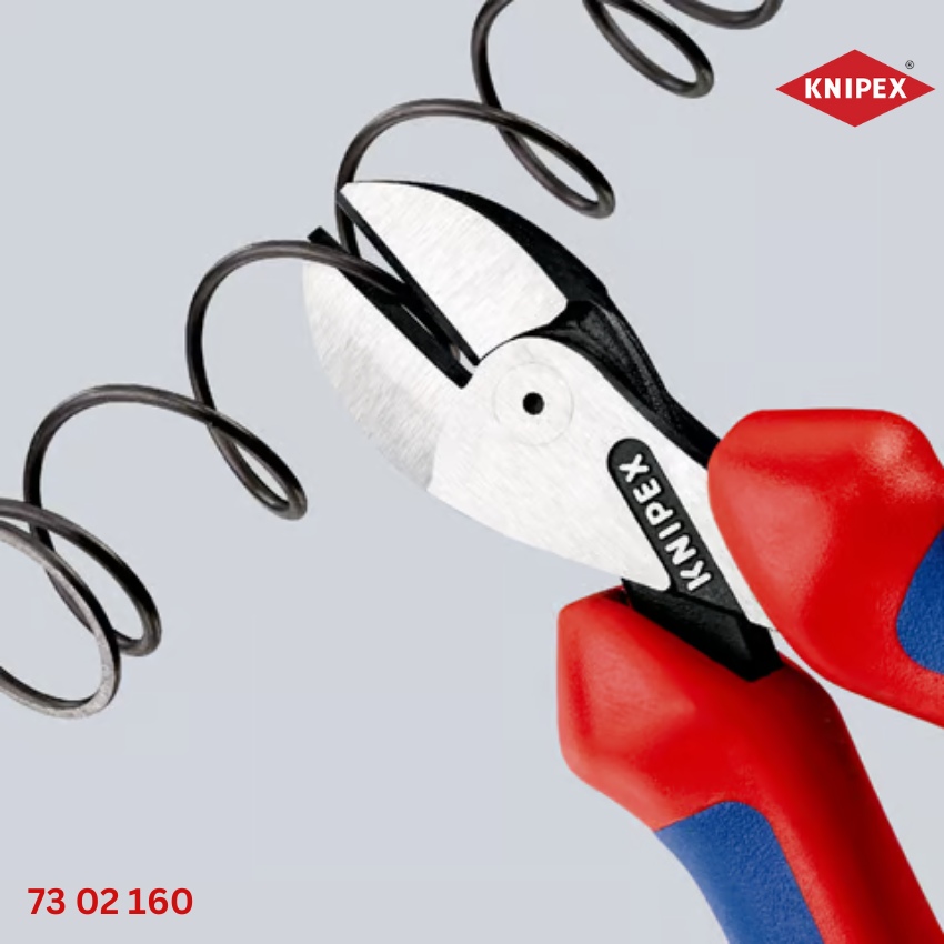 KNIPEX 73 02 160 – Kìm Cắt Thép Lò Xo X-Cut
