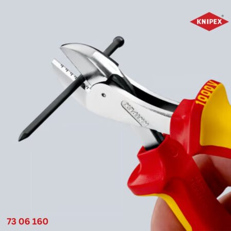 KNIPEX 73 06 160 – Kìm Cắt X-Cut Cách Điện 1000V