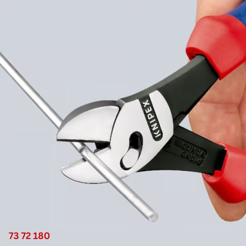 Ngàm kìm KNIPEX 73 72 180 Kìm Cắt TwinForce® Hiệu Suất Cao