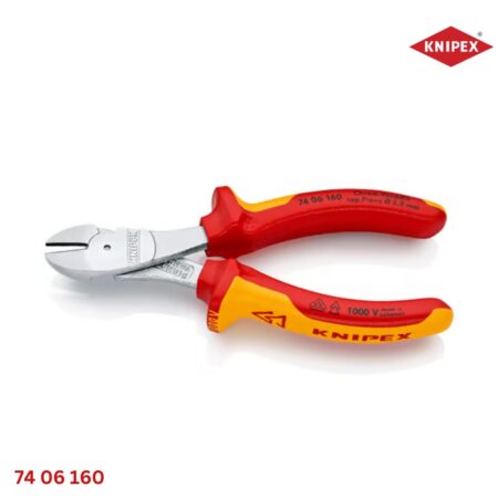 KNIPEX 74 06 160 – Kìm Cắt Cộng Lực Cách Điện 1000V