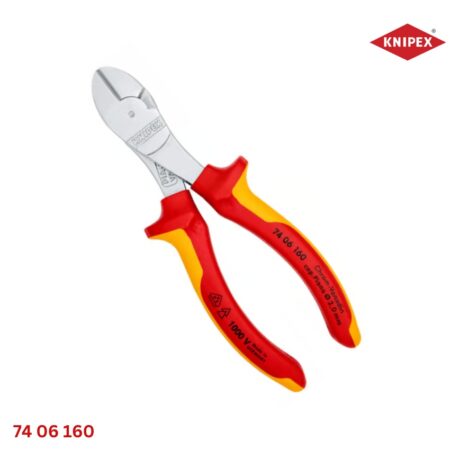 KNIPEX 74 06 160 – Kìm Cắt Cộng Lực Cách Điện 1000V