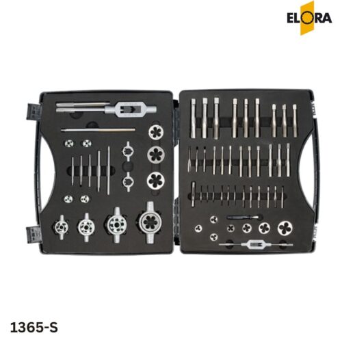 Bộ ta rô bàn ren ELORA 1365-S, 60 chi tiết