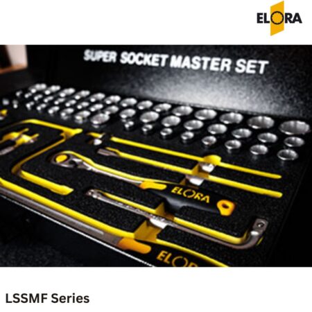 Bộ tuýp hệ mét và inch 57 món ELORA LSSMF Series