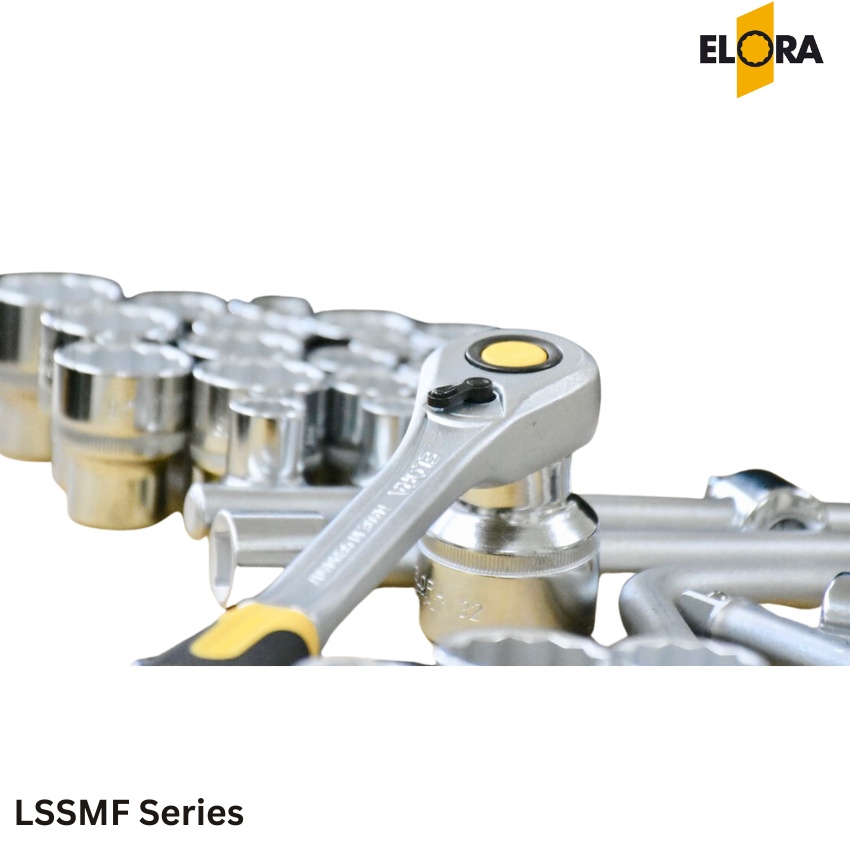 Bộ tuýp hệ mét và inch 57 món ELORA LSSMF Series