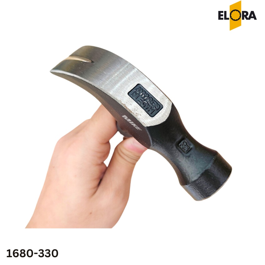 Búa nhổ đinh ELORA 1680-330, cán sắt bọc nhựa