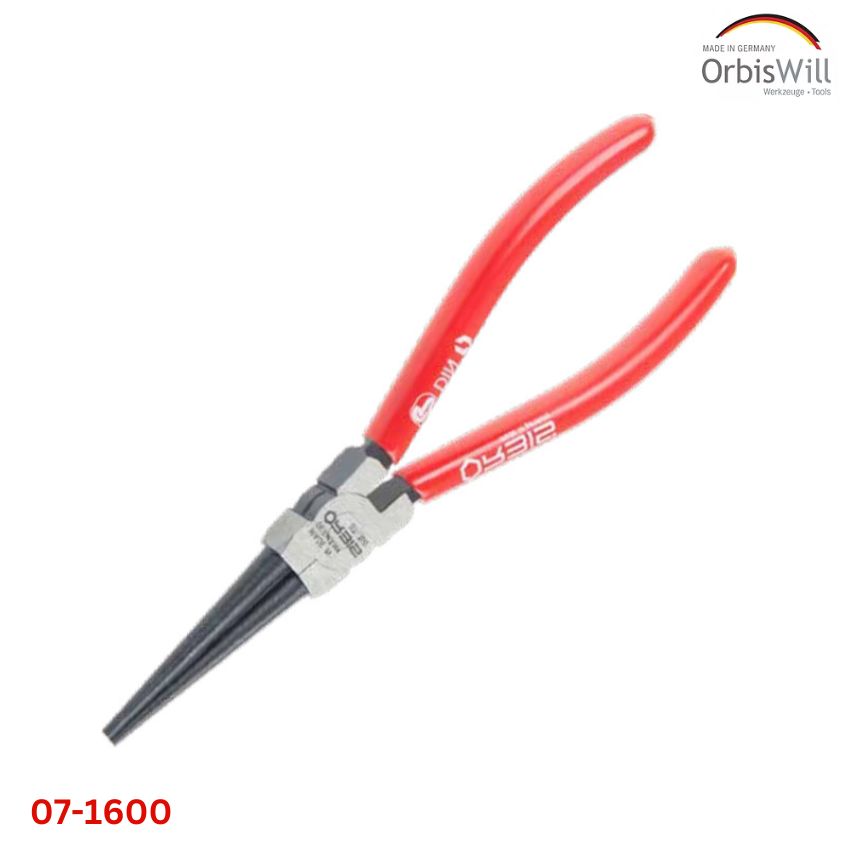 Kềm đầu tròn dài ORBIS 07-1600, cán bọc nhựa cổ điển