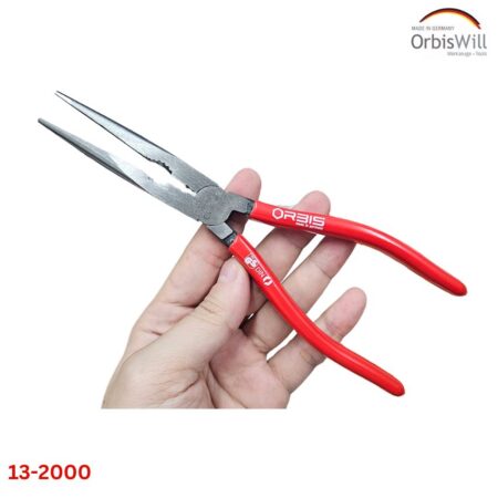 Kềm mỏ nhọn ORBIS 13-2000 cán bọc nhựa cổ điển