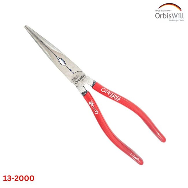 Kềm mỏ nhọn ORBIS 13-2000 cán bọc nhựa cổ điển