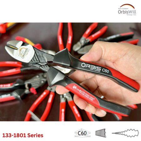 Kìm cắt cạnh, cắt dây piano Ø2.3mm ORBIS 133-1801