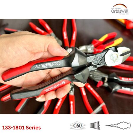 Kìm cắt cạnh, cắt dây piano Ø2.3mm ORBIS 133-1801