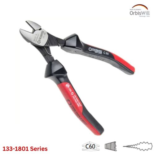 Kìm cắt cạnh, cắt dây piano Ø2.3mm ORBIS 133-1801