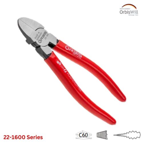 Kìm Cắt Cạnh Cho Nhựa, Mép Sắt, Lò Xo ORBIS 22-1600