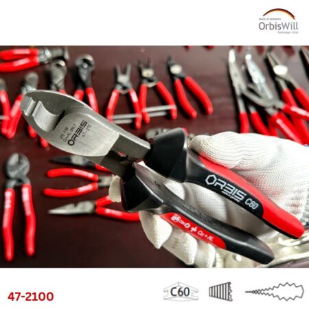 Kềm cắt cáp điện lõi nhôm, đường kính Ø12mm Orbis 47-2100