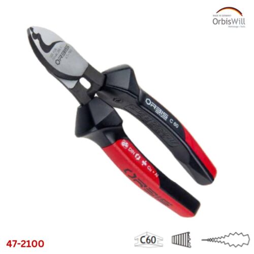 Kềm cắt cáp điện lõi nhôm, đường kính Ø12mm Orbis 47-2100