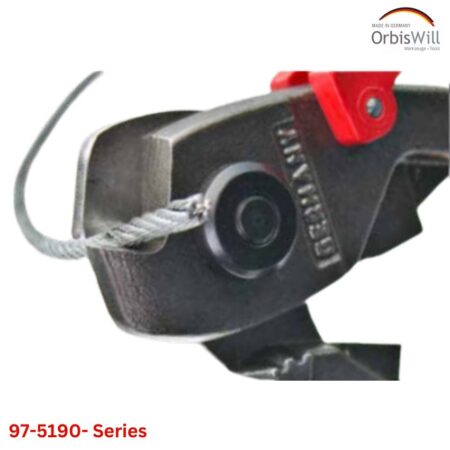 Kìm cắt cáp thép Orbis 97-5190 đầu cắt nghiêng EVOLINE