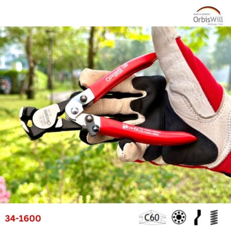 Kìm cắt đinh đầu thẳng ORBIS 34-1600