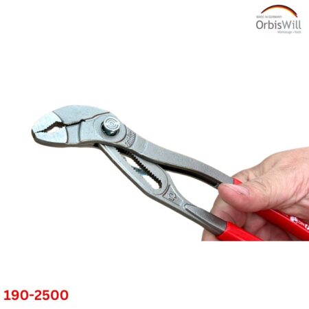 Kìm mỏ lết, nút nhấn chỉnh ngàm ORBIS 190-2500