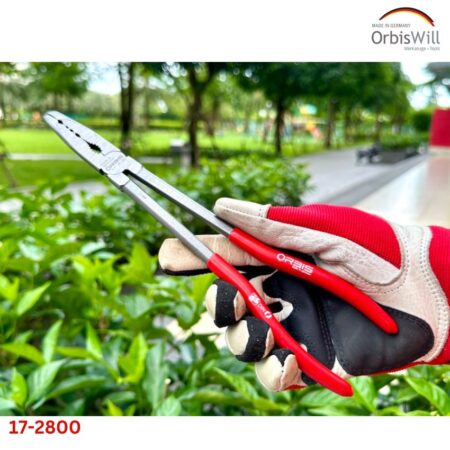 Kìm mỏ nhọn đầu cong 45 độ ORBIS 17-2800/2022