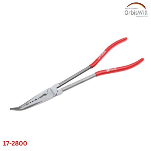 Kìm mỏ nhọn đầu cong 45 độ ORBIS 17-2800/2022