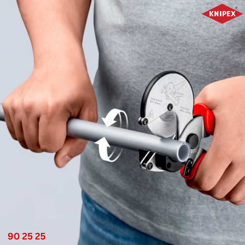 Knipex 90 25 25 – Kìm Cắt Ống Nhựa Pipe Cutter