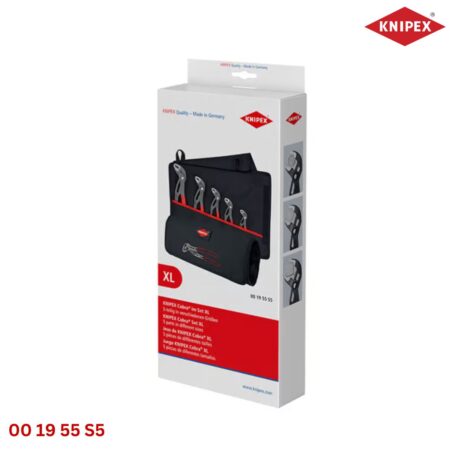 Knipex 00 19 55 S5 Cobra® Bộ Kìm Mỏ Lết 5 Chiếc