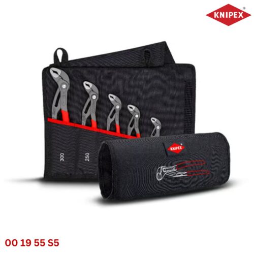 Knipex 00 19 55 S5 Cobra® Bộ Kìm Mỏ Lết 5 Chiếc