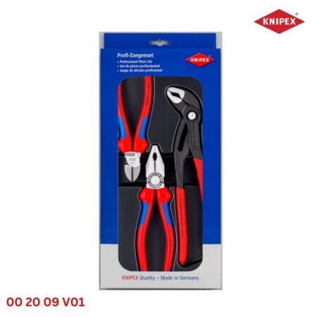 Knipex 00 20 09 V01 - Bộ Kìm Gia Đình Best Seller 3 Chiếc