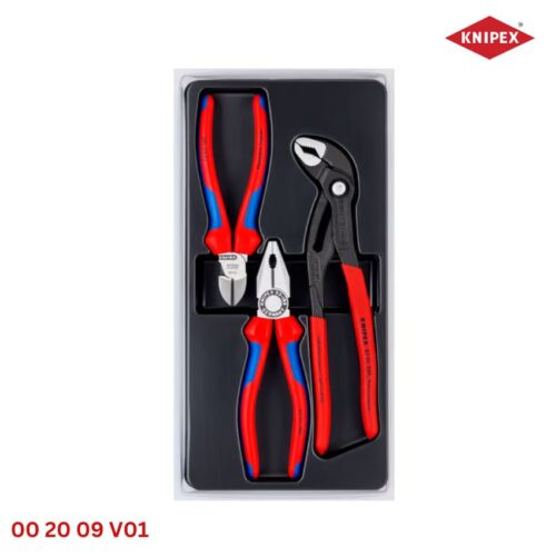 Knipex 00 20 09 V01 - Bộ Kìm Gia Đình Best Seller 3 Chiếc