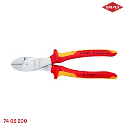 KNIPEX 74 06 200 Kìm Cắt Cộng Lực Cách Điện 1000V