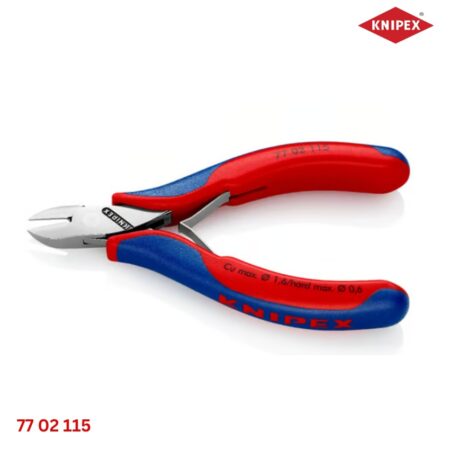 KNIPEX 77 02 115 – Kìm Cắt Linh Kiện Điện Tử 115mm