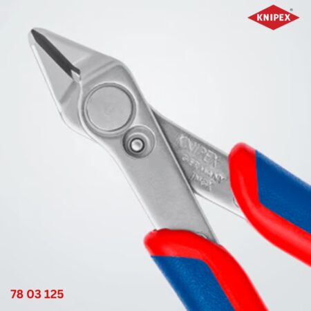 KNIPEX 78 03 125 – Kìm Cắt Linh Kiện Super Knips