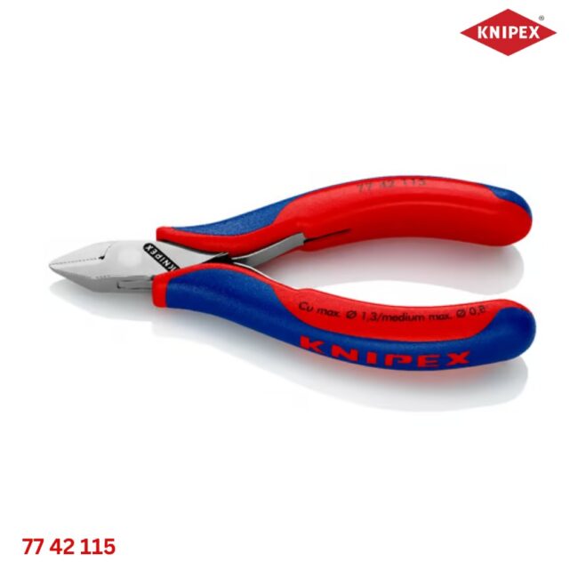 Knipex 77 42 115 Kìm Cắt Điện Tử Chống Tĩnh Điện