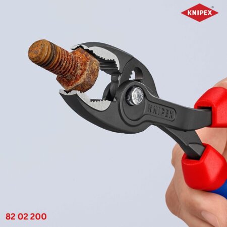 KNIPEX 82 02 200 Twin Grip Kìm Mở Ốc Gỉ Sét