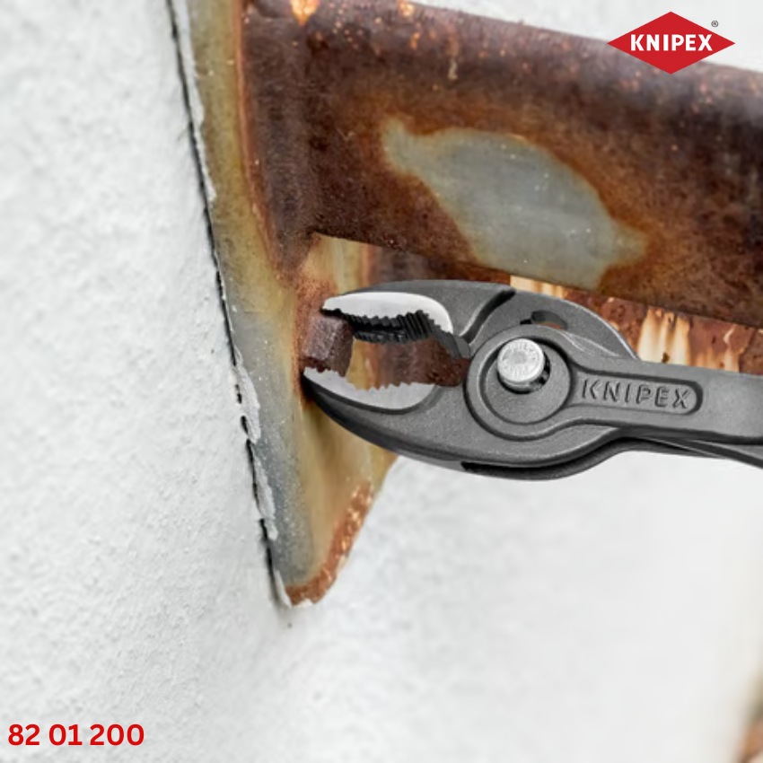 KNIPEX 82 01 200 TwinGrip - Kìm Mở Ốc Gỉ Sét