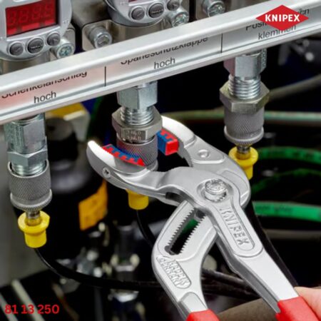 Knipex 81 13 250 Kìm Kẹp Ống Siphon Ngàm Nhựa