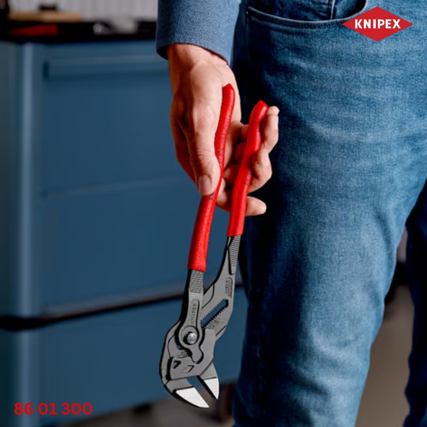 Knipex 86 01 300 Kìm Mỏ Lết Dài 300mm
