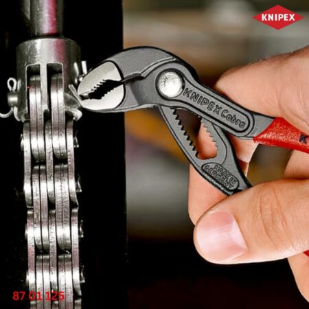 Knipex 87 01 125 Cobra – Kìm Nước Mỏ Quạ Mini