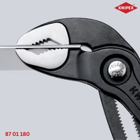Knipex 87 01 180 Cobra® – Kìm Nước Mỏ Quạ Chuyên Dụng
