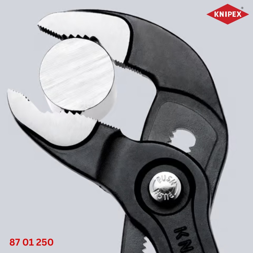 ngàm kìm Knipex 87 01 250 Kìm nước mỏ quạ Cobra 