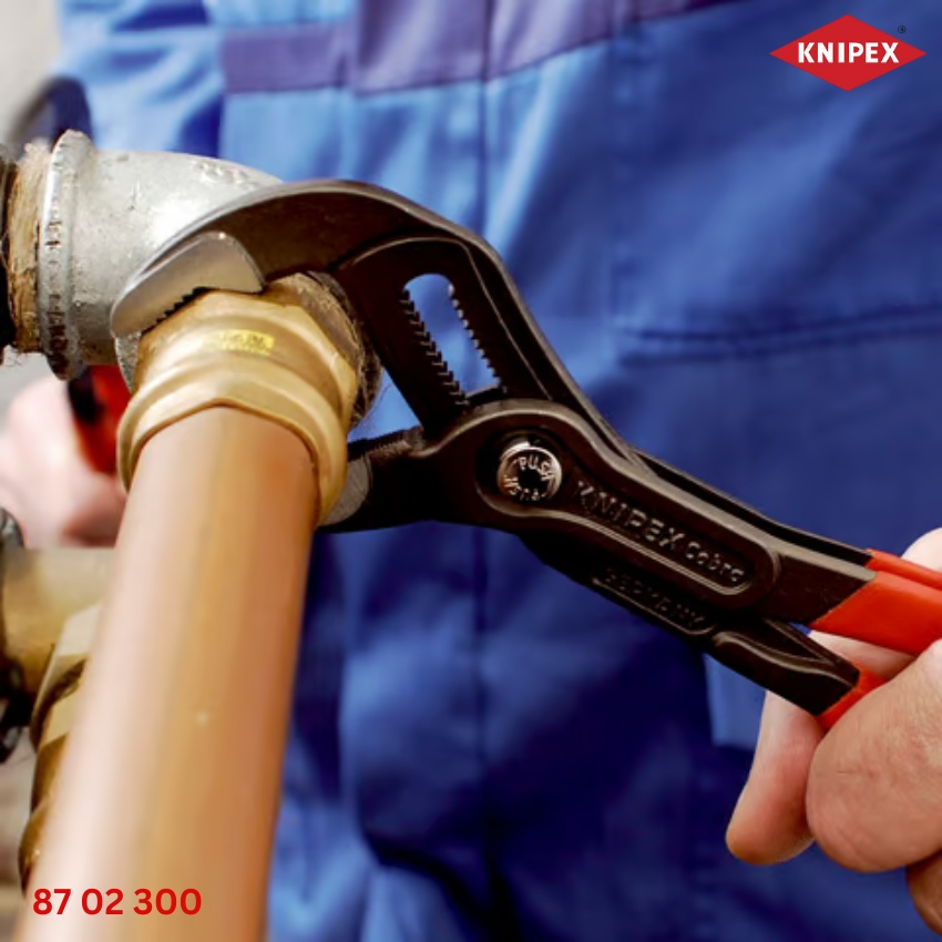 Đặc tính kỹ thuật Knipex 87 02 300 Kìm Nước Mỏ Quạ Cobra