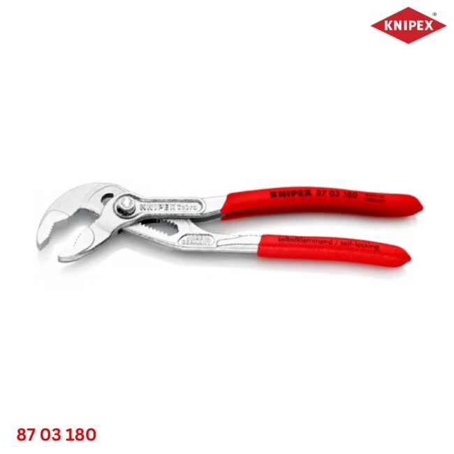 Knipex 87 03 180 Cobra – Kìm Nước Mỏ Quạ