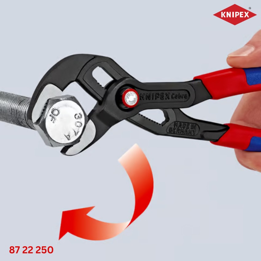 đặc tính kỹ thuật Kìm Nước Mỏ Quạ Cao Cấp Knipex 87 22 250 Cobra®