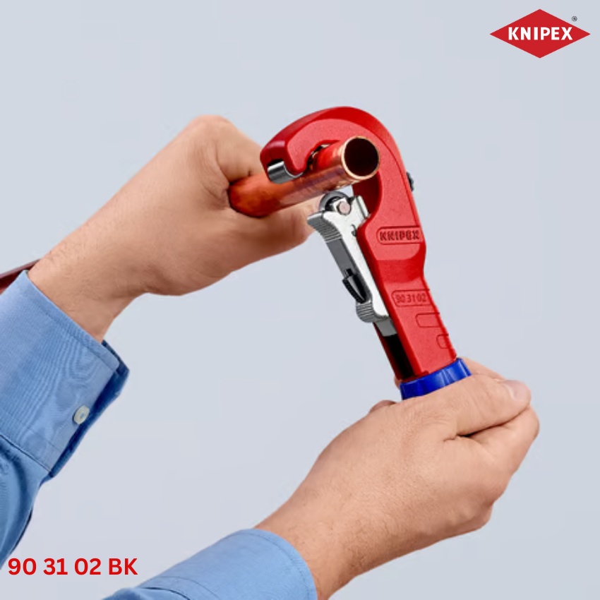 ứng dụng Dao Cắt Ống Đồng và Inox Knipex 90 31 02 BK TubiX