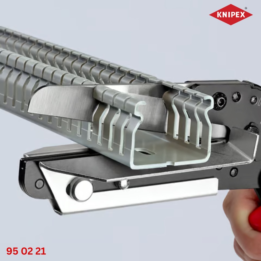 KNIPEX 95 02 21 – Kềm Cắt Máng Nhựa Vinyl Shears