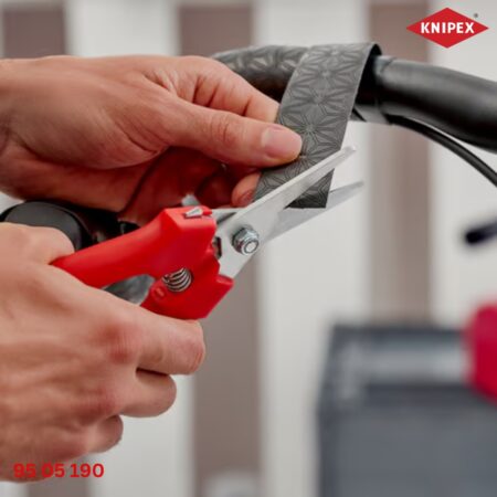 ứng dụng KNIPEX 95 05 190 – Kìm Cắt Mũi Thẳng 190mm